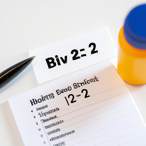 Determining the correct B12 vitamin dosage based on your lifestyle and needs